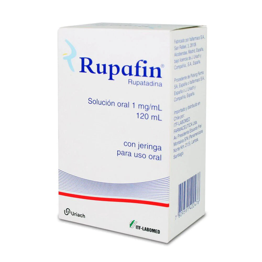 Rupafin Sol Oral 1 mg x 120 ml - ITF-LOBAMED - Farmacias San Martín