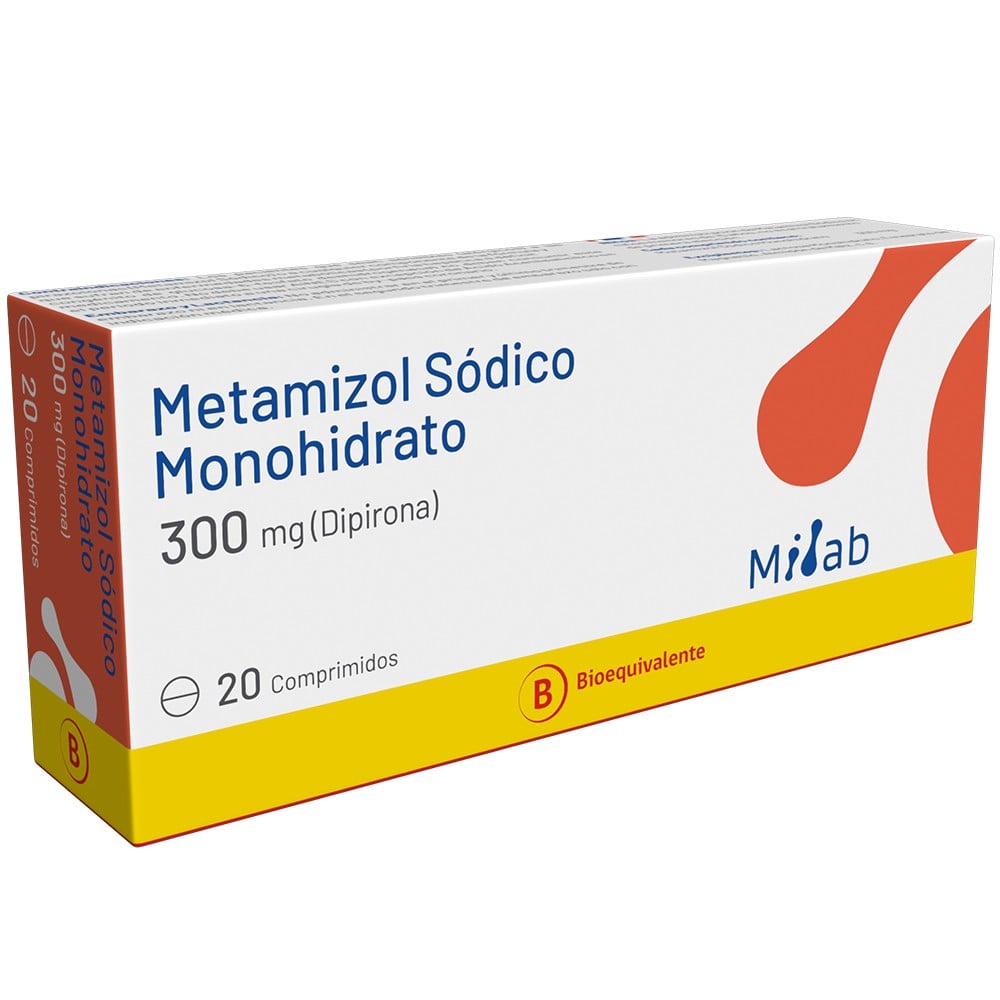 Imagen del producto Metamizol 300 mg x20 comp. de MINTLAB