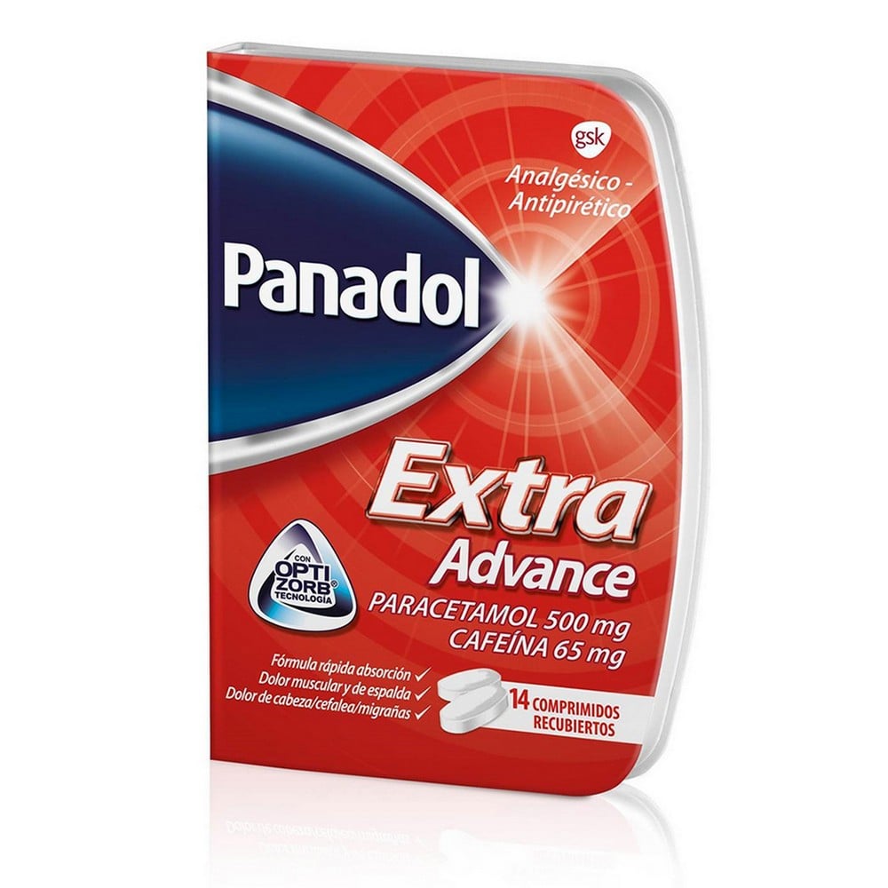 Panadol Extra Advance x 12 Comprimidos Recubiertos - GLAXO - Farmacias San Martín