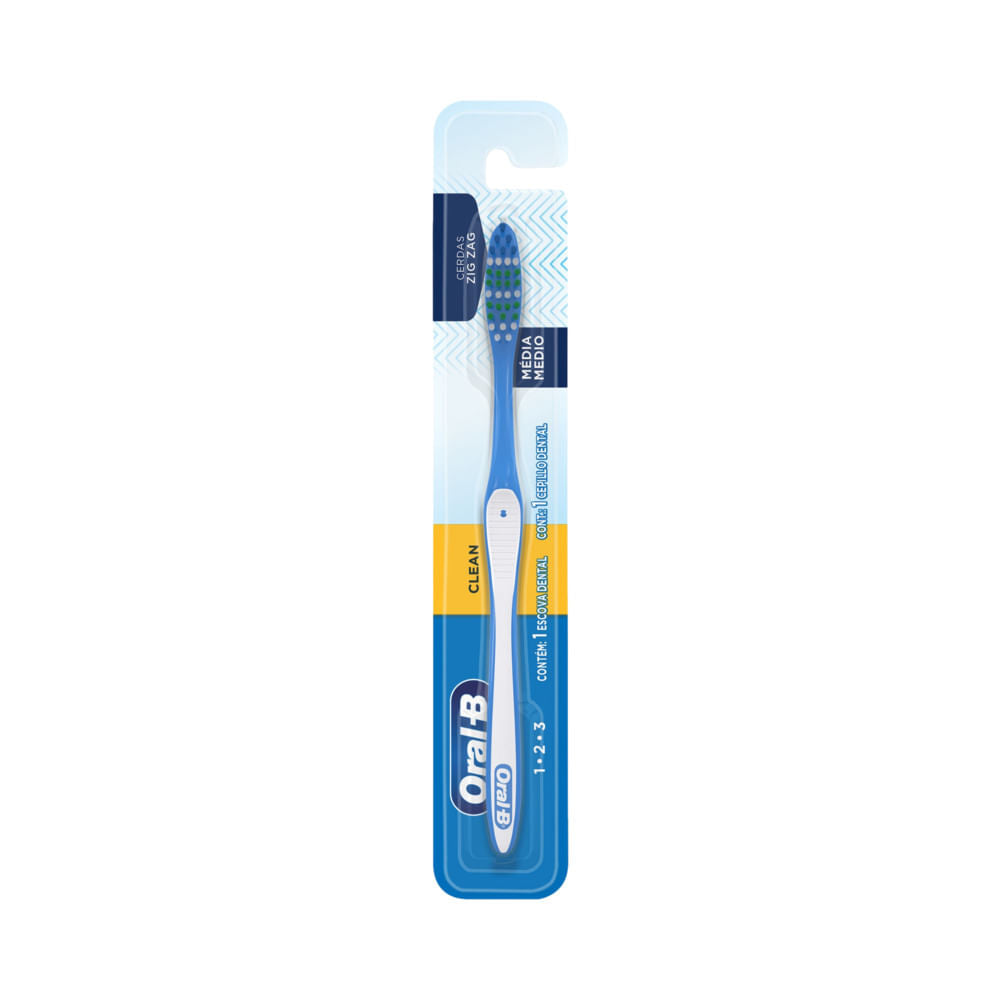 Cepillo 123 Mediano - ORAL B - Farmacias San Martín
