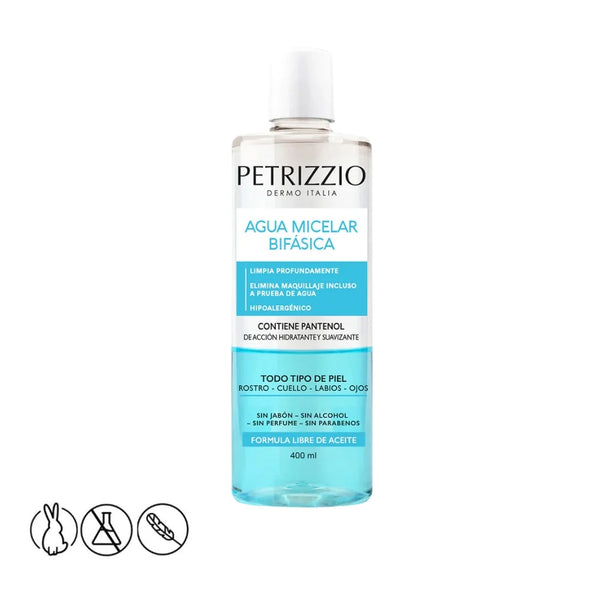 PETRIZZIO  AGUA MICELAR BIFASICA 400ML