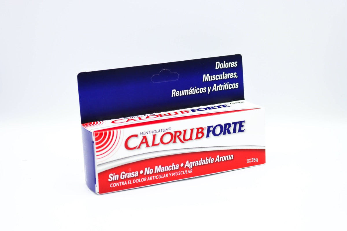 Calorub Forte Crema 35Gr - Mentholatum