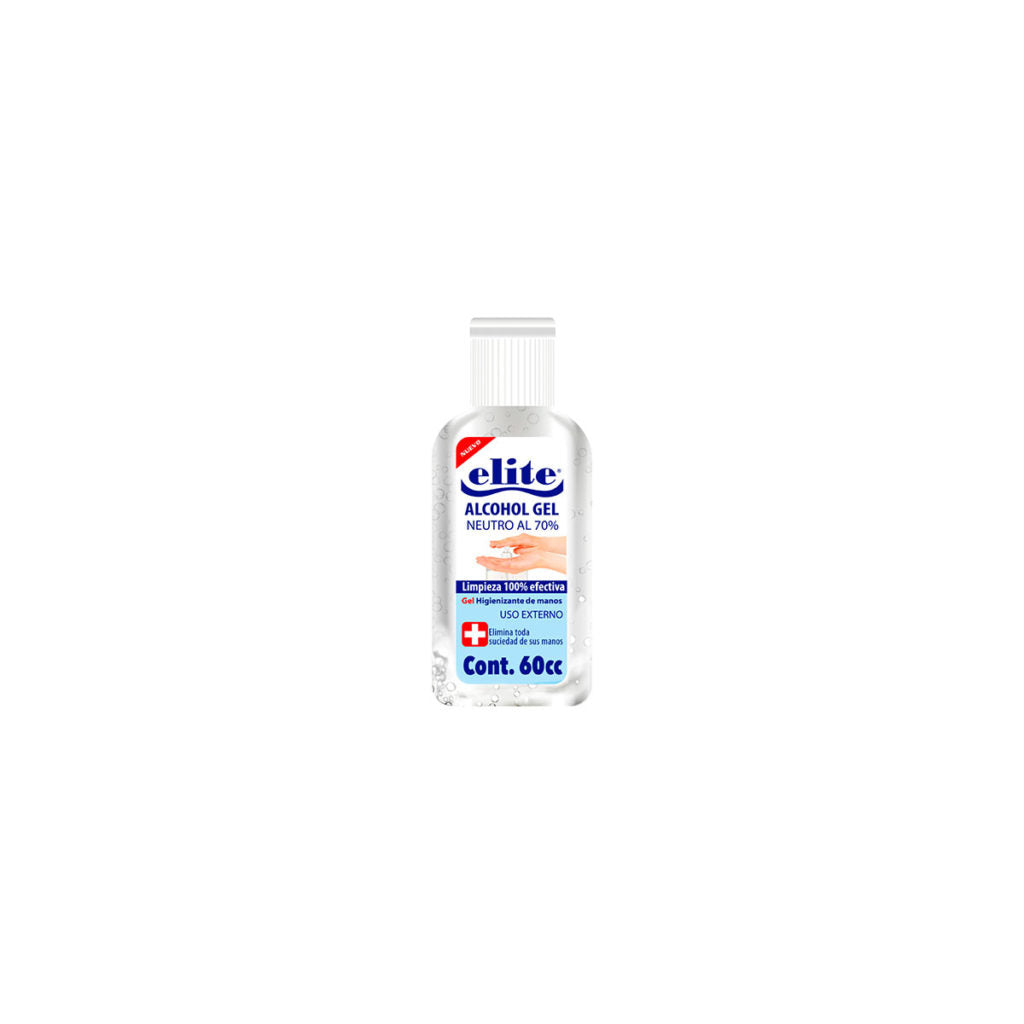 Elite Alcohol Gel 70º 60Ml - Elite