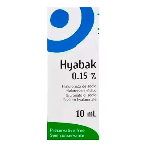 Hyabak 0.15% Sol Oft 10ml