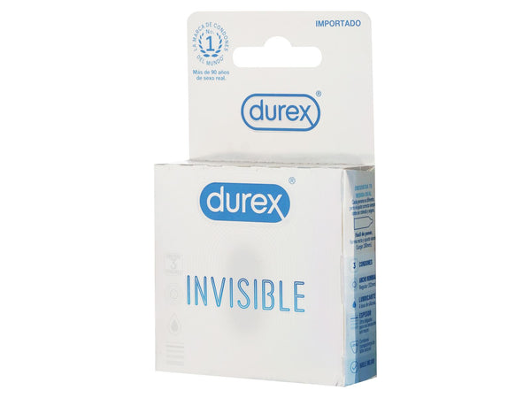 Durex Invisible x 3 Preservativos