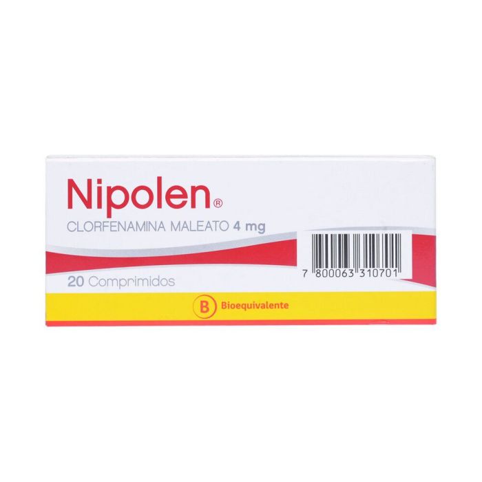 Imagen del producto Nipolen 4 mg x20 comp. de MINTLAB