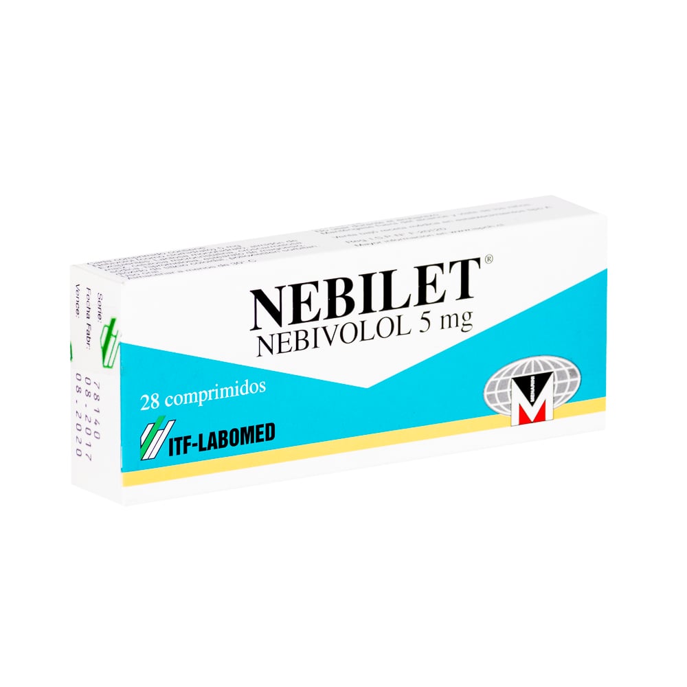 Imagen del producto Nebilet 5 mg x28 comp. de ITF-LOBAMED