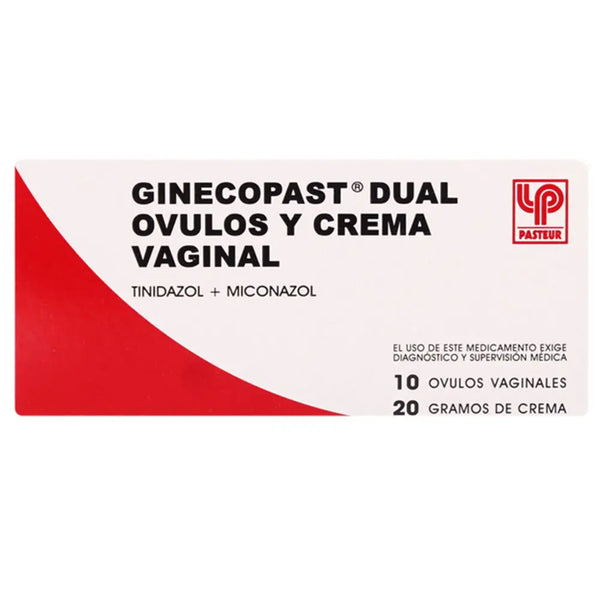 Ginecopast Dual x 10 Ovulo y 20g Crema