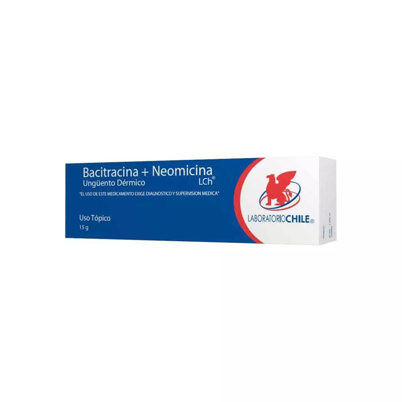 BACITRACINA + NEOMICINA UNGÜENTO DERMICO 15GR