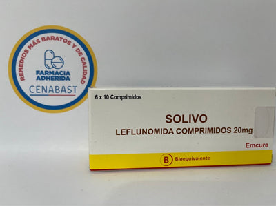 CENABAST - SOLIVO 20MG X 60 COMPRIMIDOS