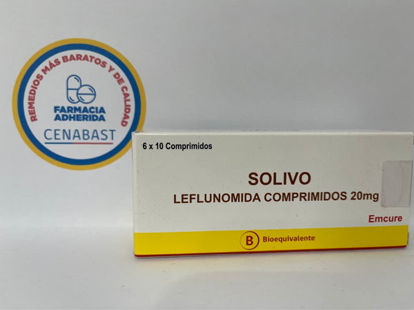 Cenabast - Solivo 20mg x 60 Comprimidos