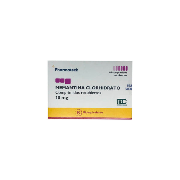 Memantina 10mg x 60 Comprimidos Recubiertos