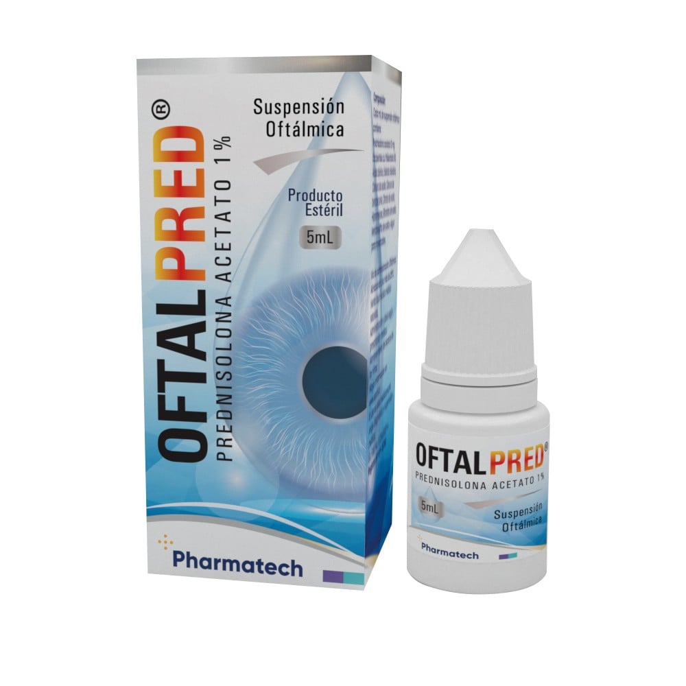 Oftalpred 1% Gotas Oftalmicas 5Ml - Pharmatech