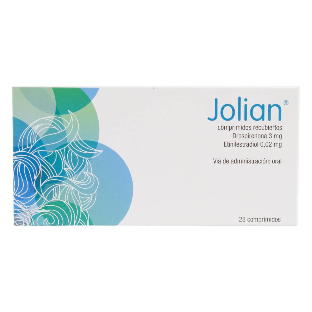 Jolian 20 X 28 Comprimidos Recubiertos - Gedeon Richter