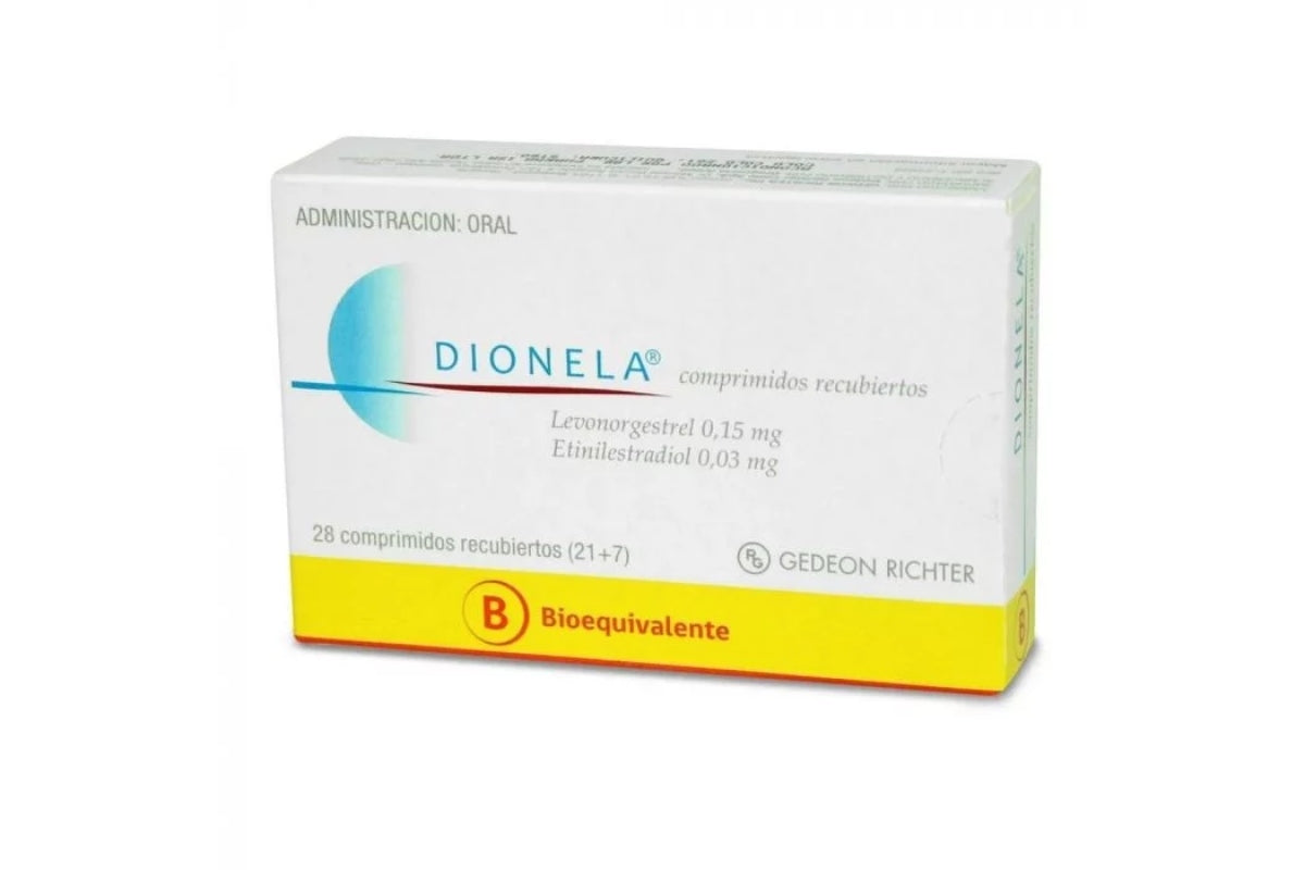 Dionela X 28 Comprimidos Recubiertos - Gedeon Richter