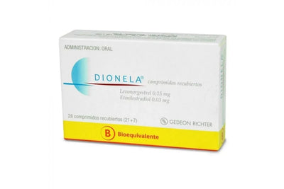 Dionela X 28 Comprimidos Recubiertos - Gedeon Richter