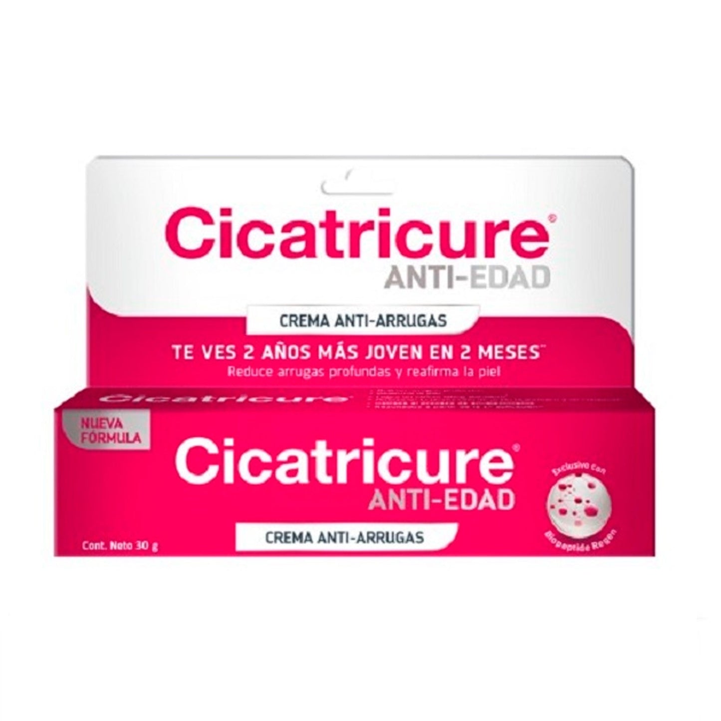 Cicatricure Crema Facial Antiarrugas x 30 G - CICATRICURE - Farmacias San Martín