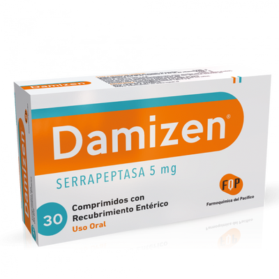 DAMIZEN 5MG X 30 COMPRIMIDOS RECUBIERTOS