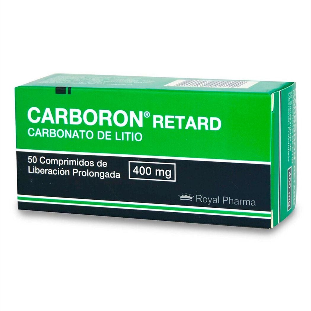 Imagen del producto Carboron Retard 400 mg x50 comp. De Lib Prolong de MEGALABS