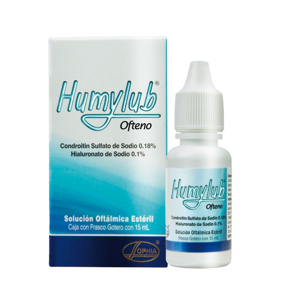 Humylub Ofteno 0.18% / 0.1% Gotas Oftalmicas 15Ml - Sophia