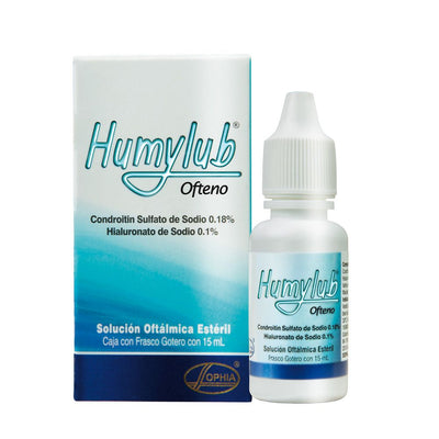 Humylub Ofteno 0.18% / 0.1% Gotas Oftalmicas 15Ml - Sophia