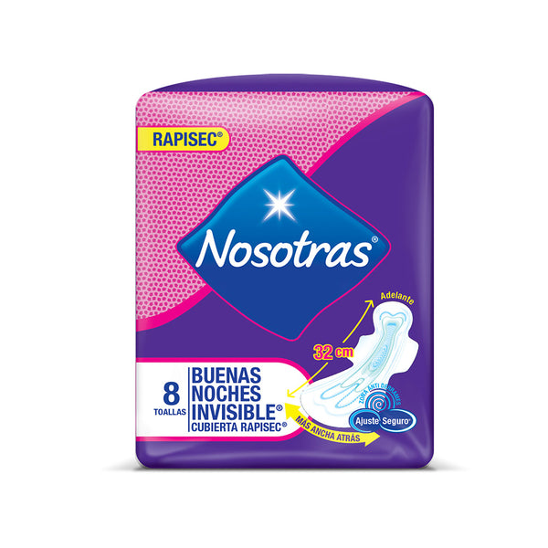 Toalla Higienica Buenas Noches Ultradelgadas x 8