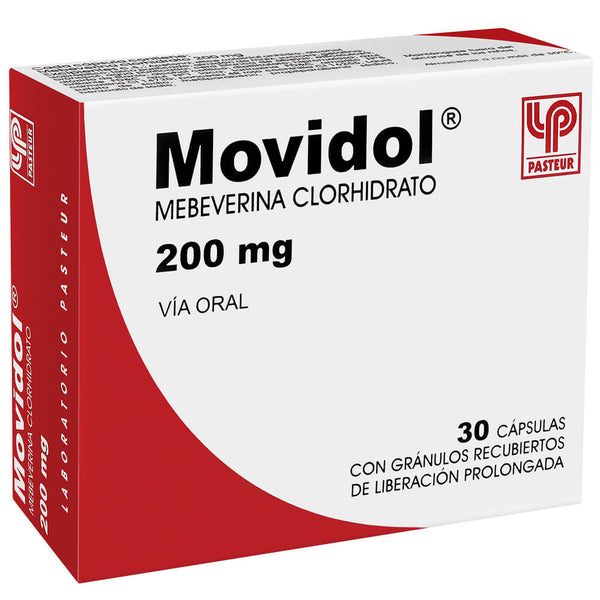 Movidol Com 200 mg x 30