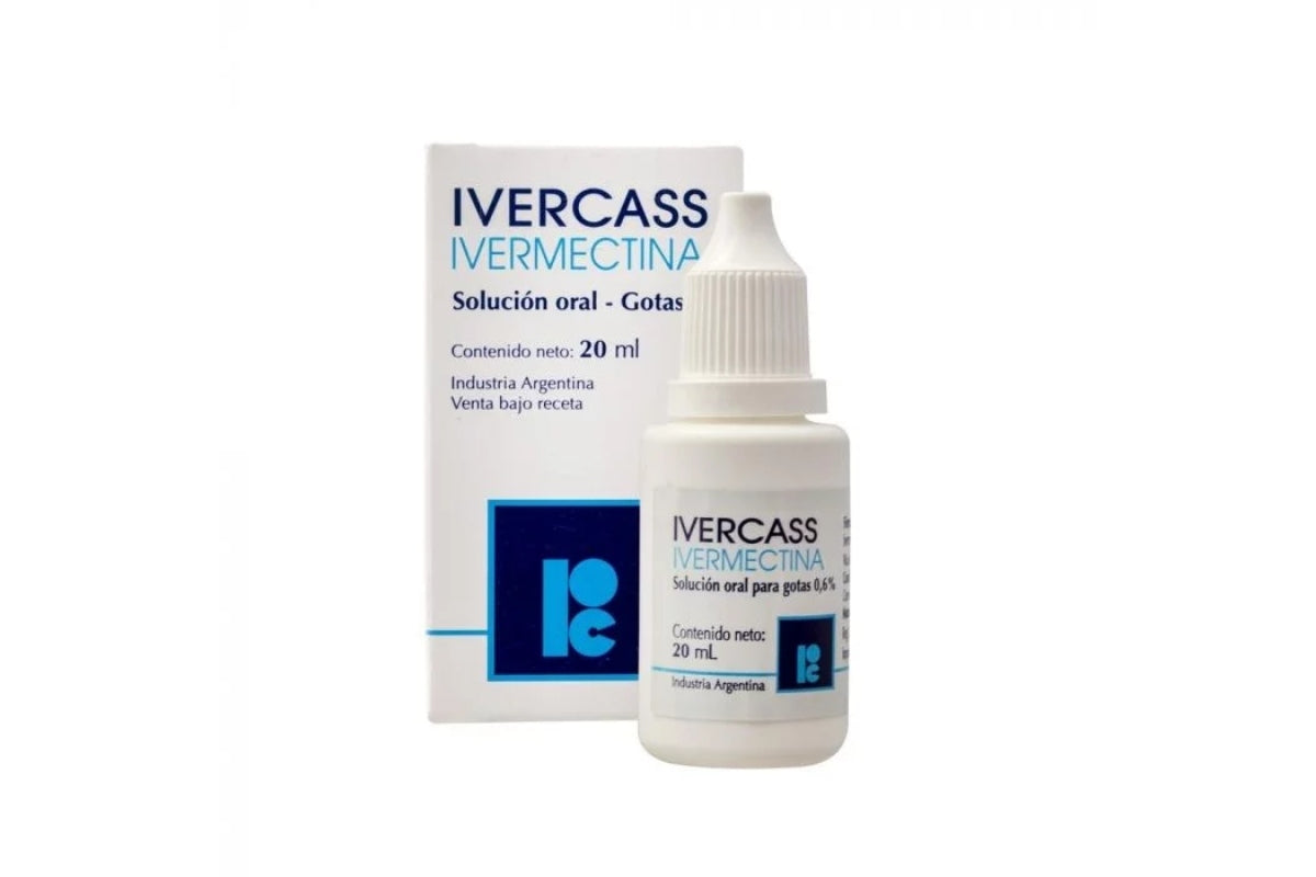 Ivercass 0.6% Gotas Orales 20Ml - Cassara