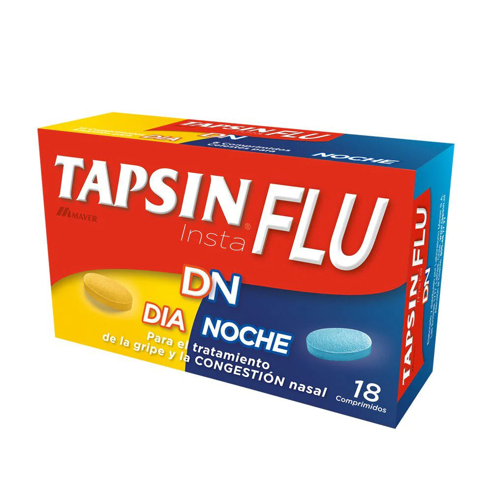 Tapsin Insta Flu Dn X 18 Comprimidos - Maver