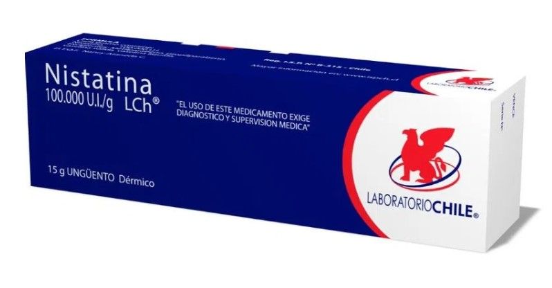Nistatina 100.000Ui/G Ungüento Dermico 15Gr - Chile