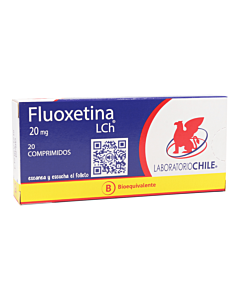 Fluoxetina 20Mg X 20 Comprimidos - Chile