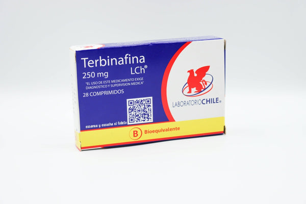Terbinafina 250mg x 30 Comprimidos