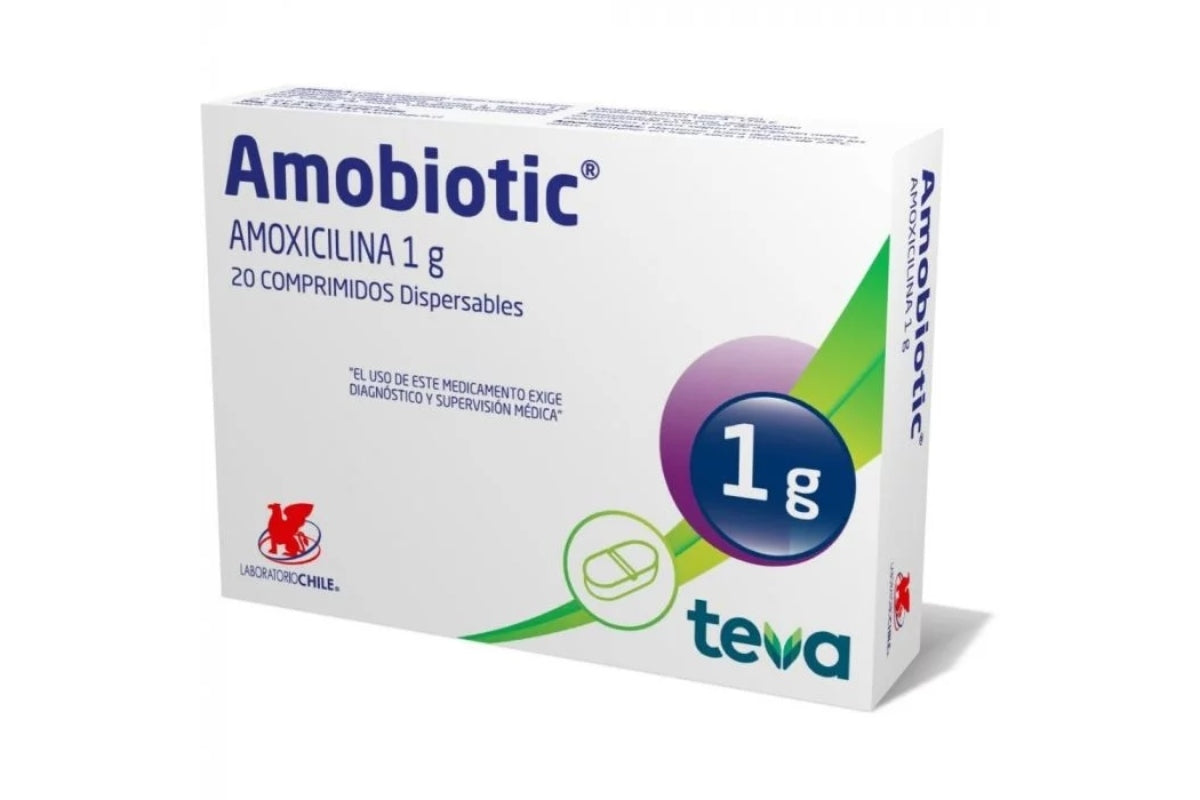 Amobiotic 1Gr X 20 Comprimidos Dispersables - Teva