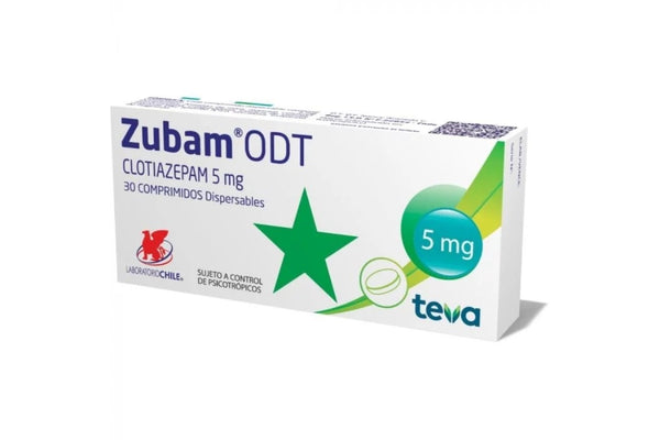 Zubam Odt 5mg x 30 Comprimidos