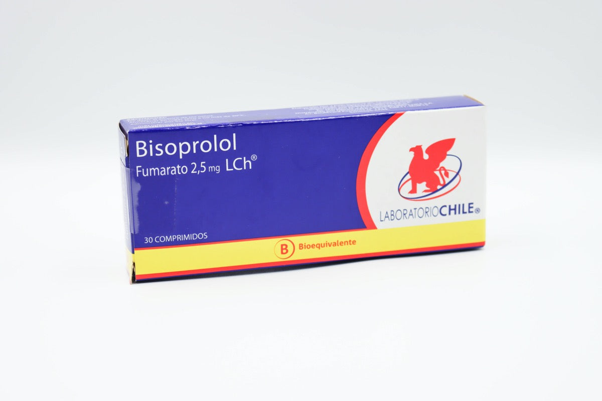 Bisoprolol Com 2.5 Mg X 30 - Farmacia