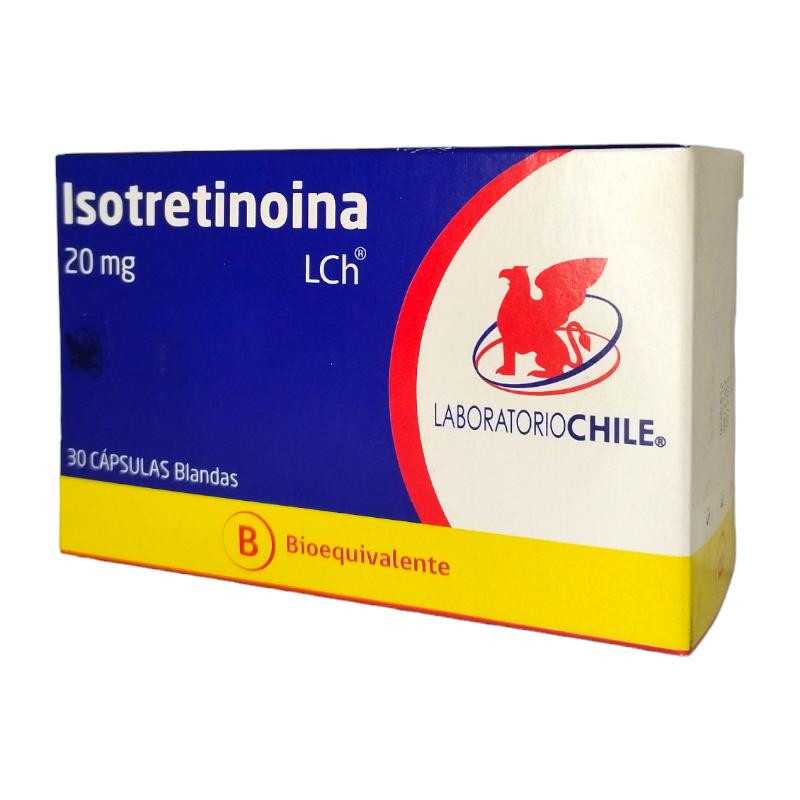 Isotretinoina 20Mg X 30 Capsulas Blandas - Chile