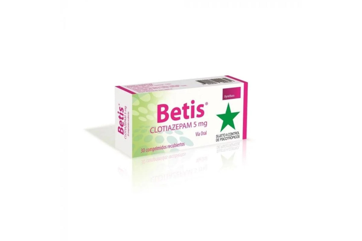 Betis Com 5 mg x 30 - CHILE - Farmacias San Martín