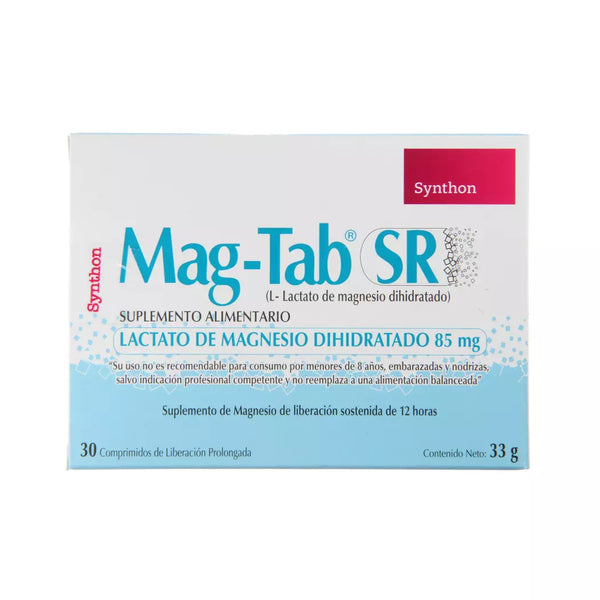 Mag-tab Sr 85mg x 30 Comprimidos Lib Prolong