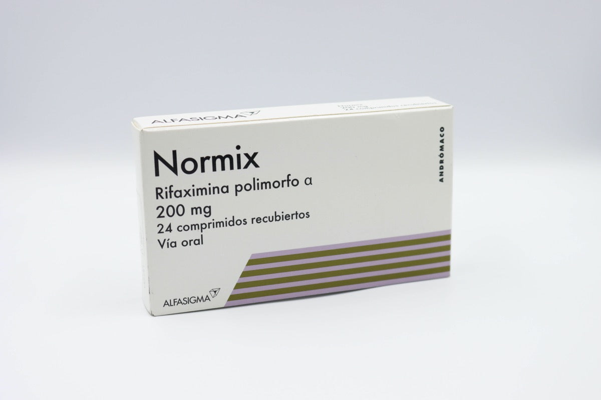 Normix 200Mg X 24 Comprimidos Recubiertos - Andromaco