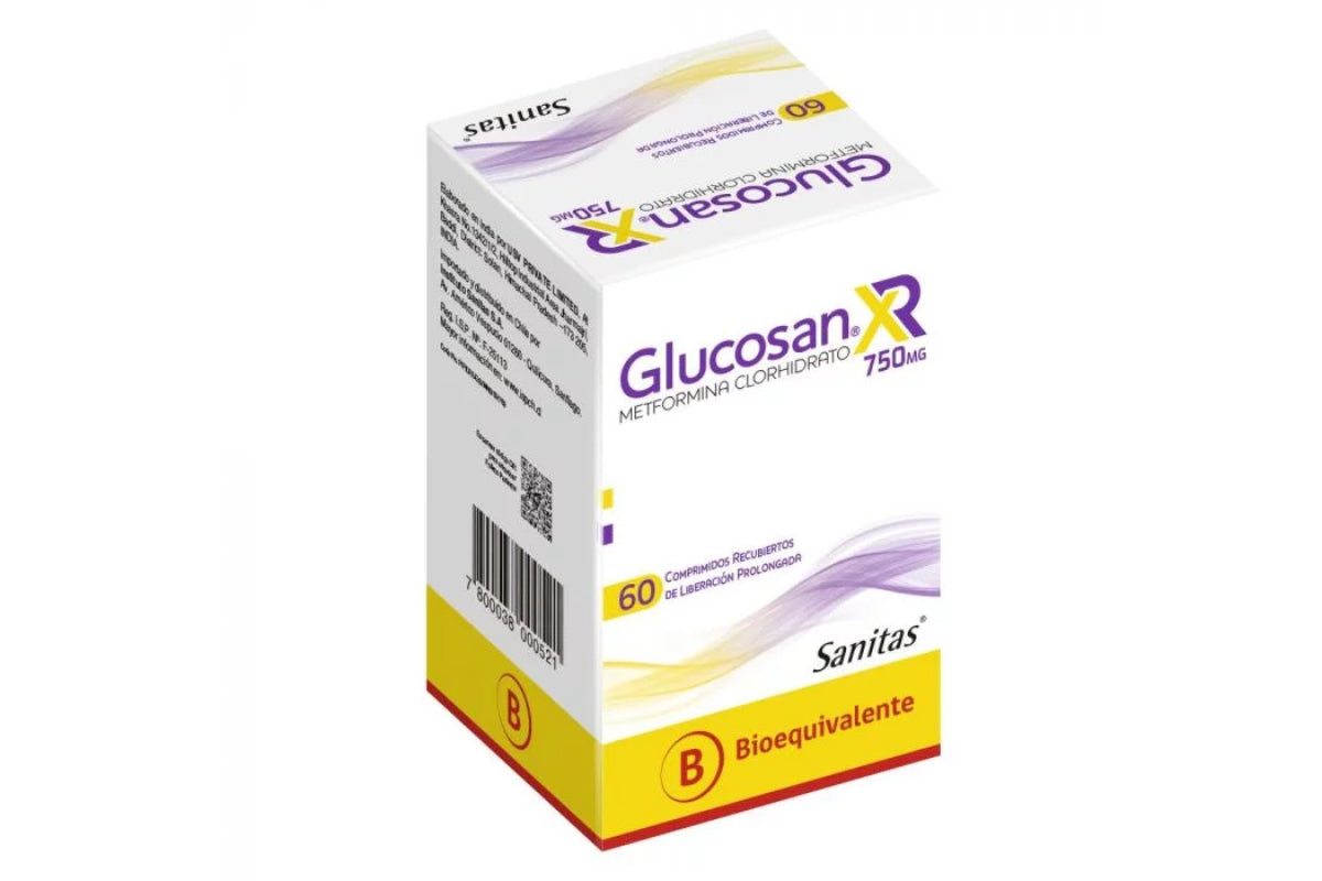 Glucosan Xr 750 Mg X 60 Comp Rec - Sanitas