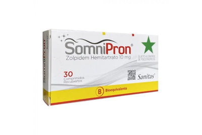Somnipron 10Mg X 30 Compromidos Rec - Farmacia
