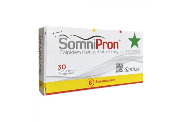 Somnipron 10mg x 30 Compromidos Rec