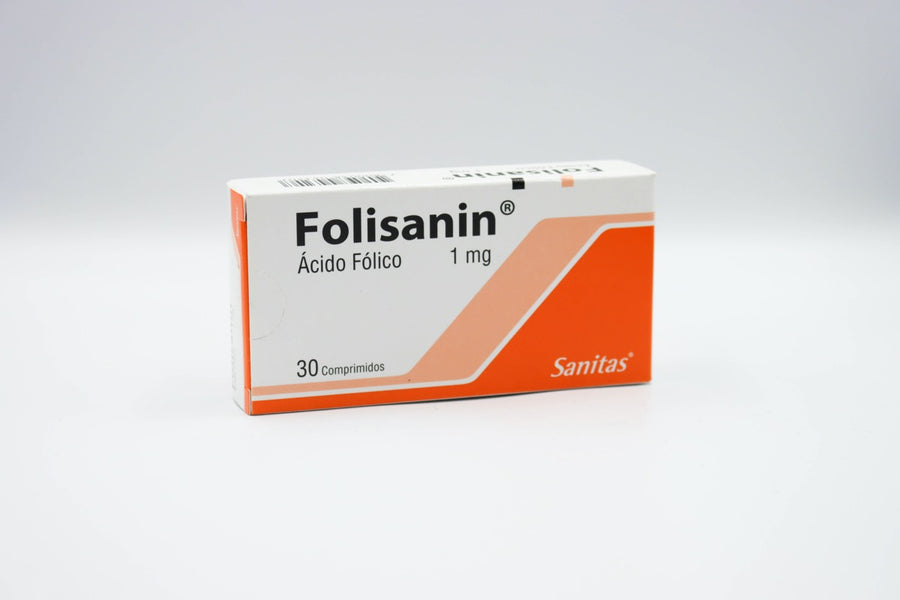 FOLISANIN 1MG X 30 COMPRIMIDOS