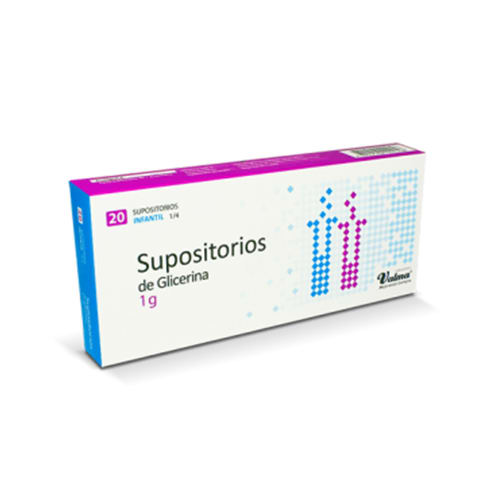 Sup De Glicerina Inf 1 Gr X 20 - Farmacia