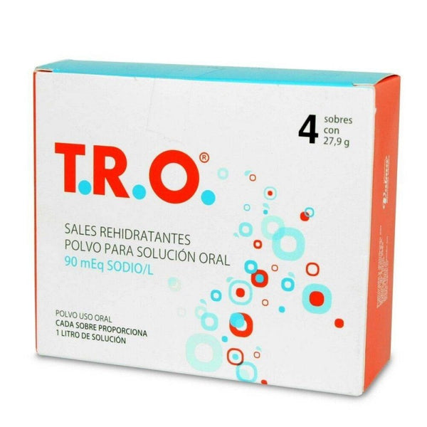 T.r.o. Polvo 90meq/l x 4 Sobres