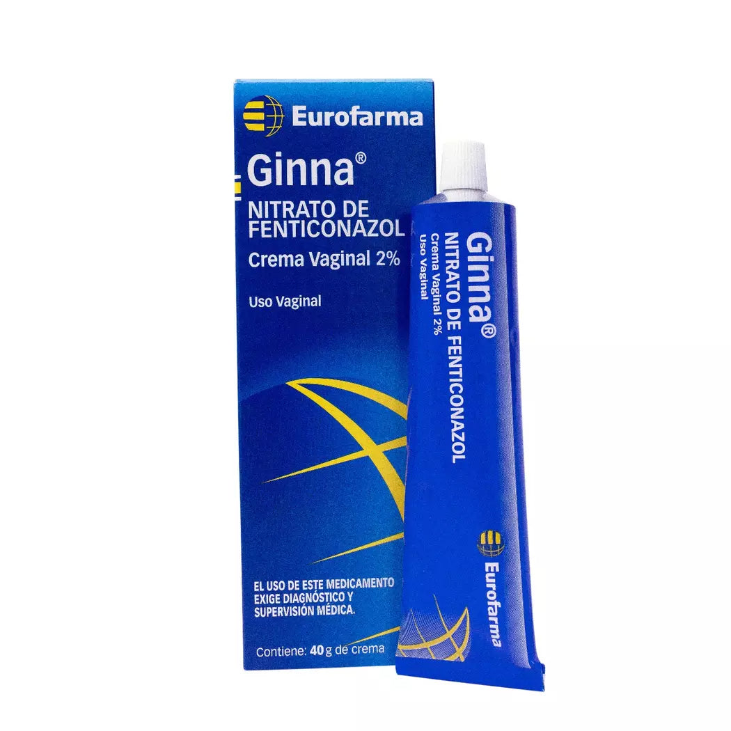 Ginna 2% Crema Vaginal 40grs 7 Aplic - MINTLAB - Farmacias San Martín