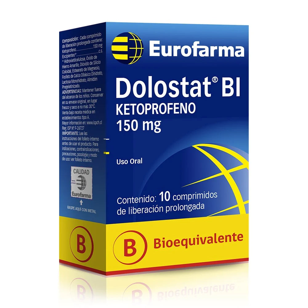 Dolostat Bi 150Mg X 10Comp. - Farmacia