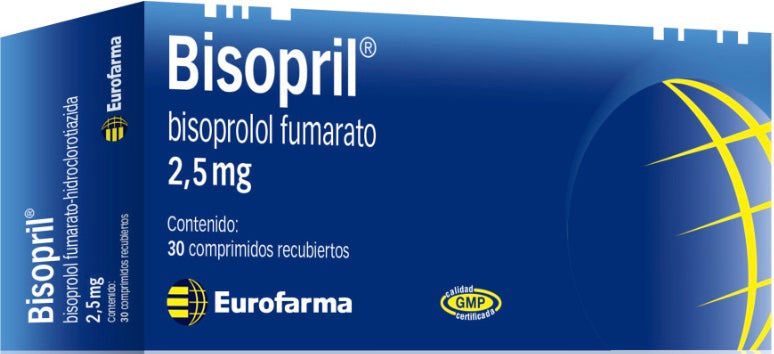Bisopril Com 2.5 x 30 - MINTLAB - Farmacias San Martín