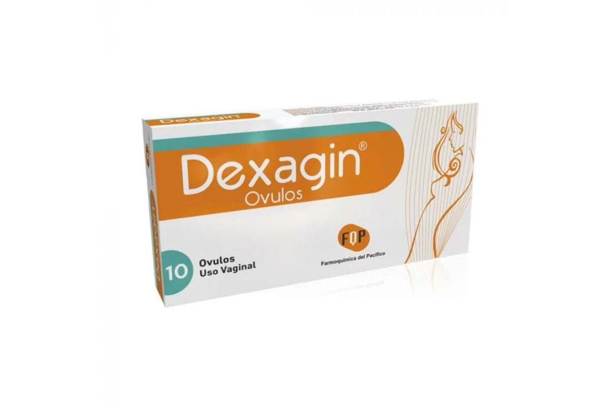 Dexagin x 10 Ovulos - FQP - Farmacias San Martín