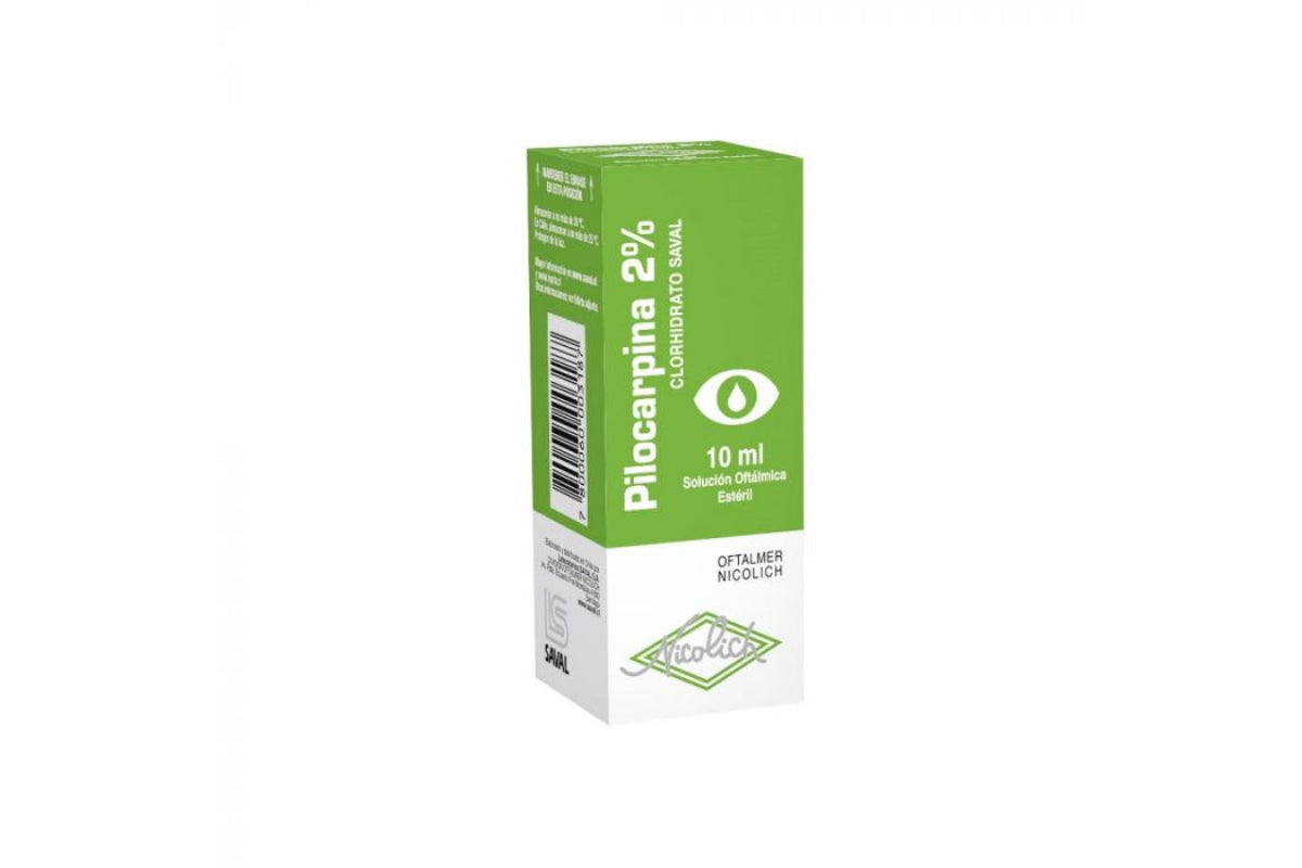 Pilocarpina 2% Gotas Oftalmicas 10Ml - Nicolich